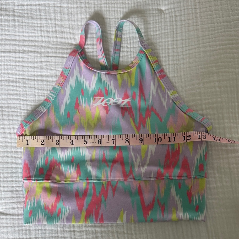 Zoot LTD Run Crop Dream Racerback Sports Bra